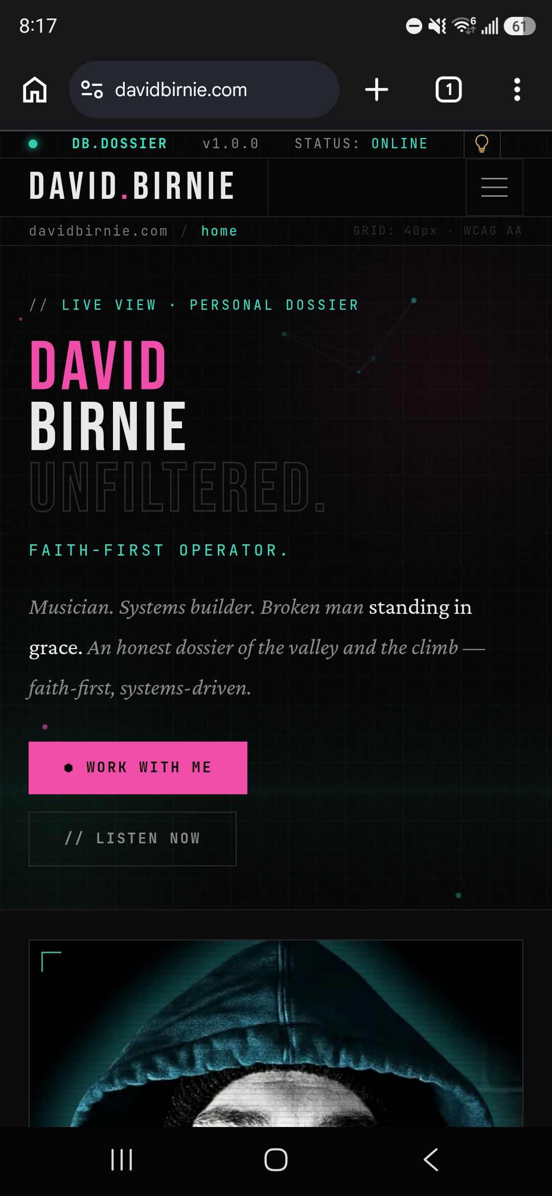 Built a new website